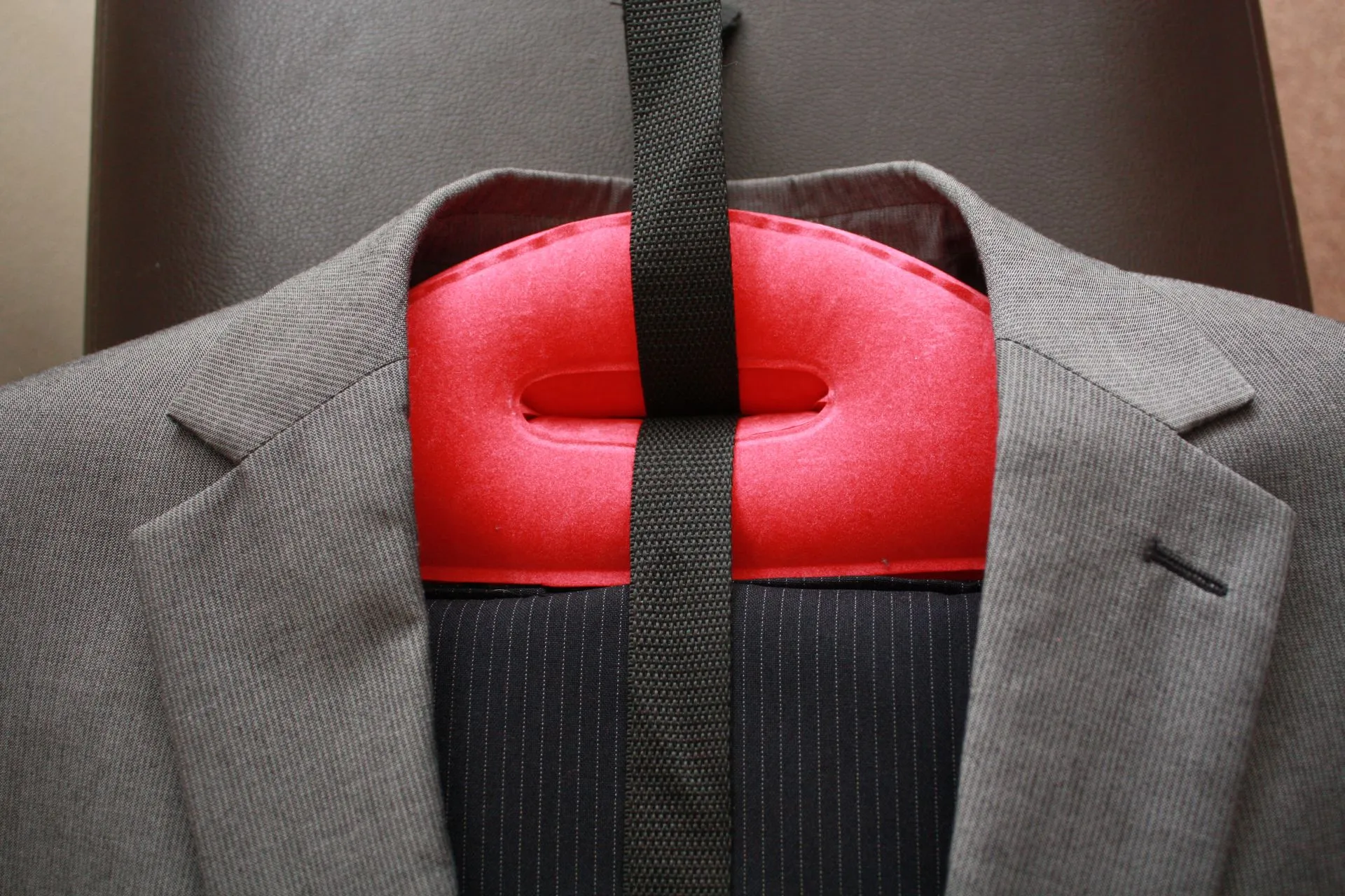 Worldline Luggage is also developing an inflatable version of Freefold, in faux suede finish