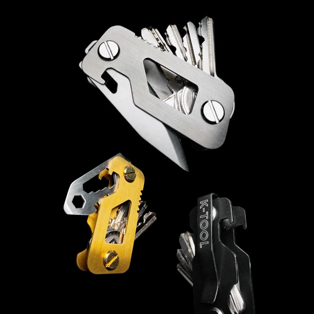 The Keytool will be made in black, silver and gold
