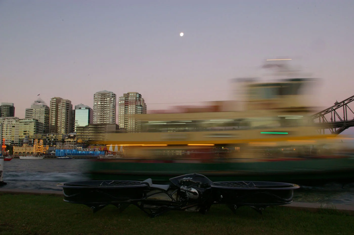 The Hoverbike prototype