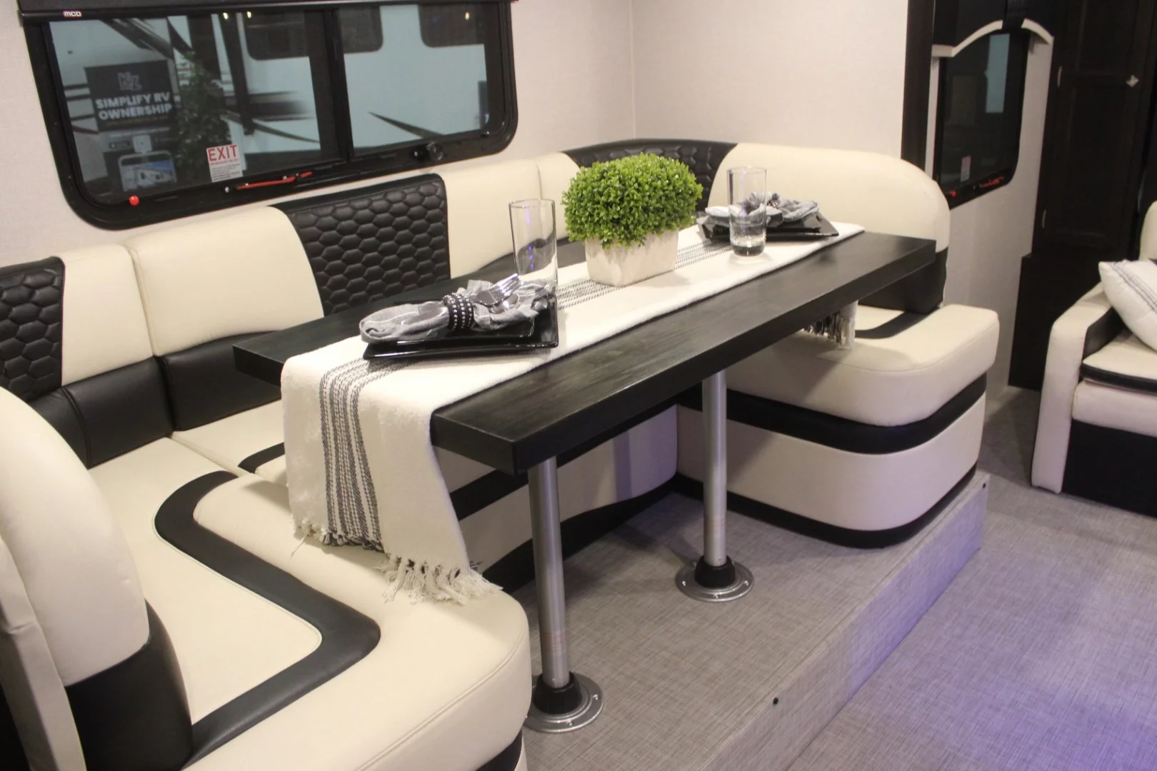 Inside the KZ RV Sonic X concept camping trailer