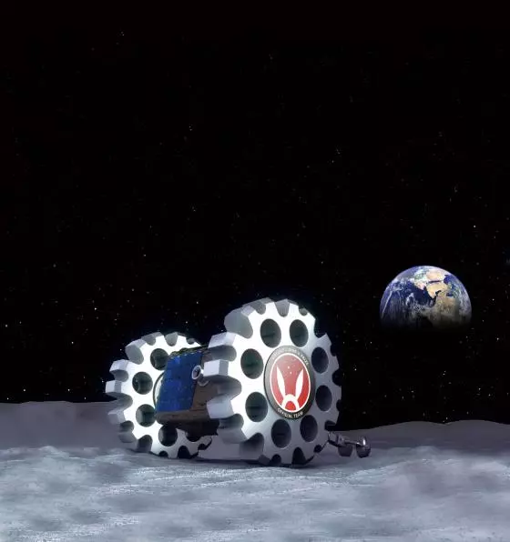 Hakuto's two-wheeled rover can explore more freely