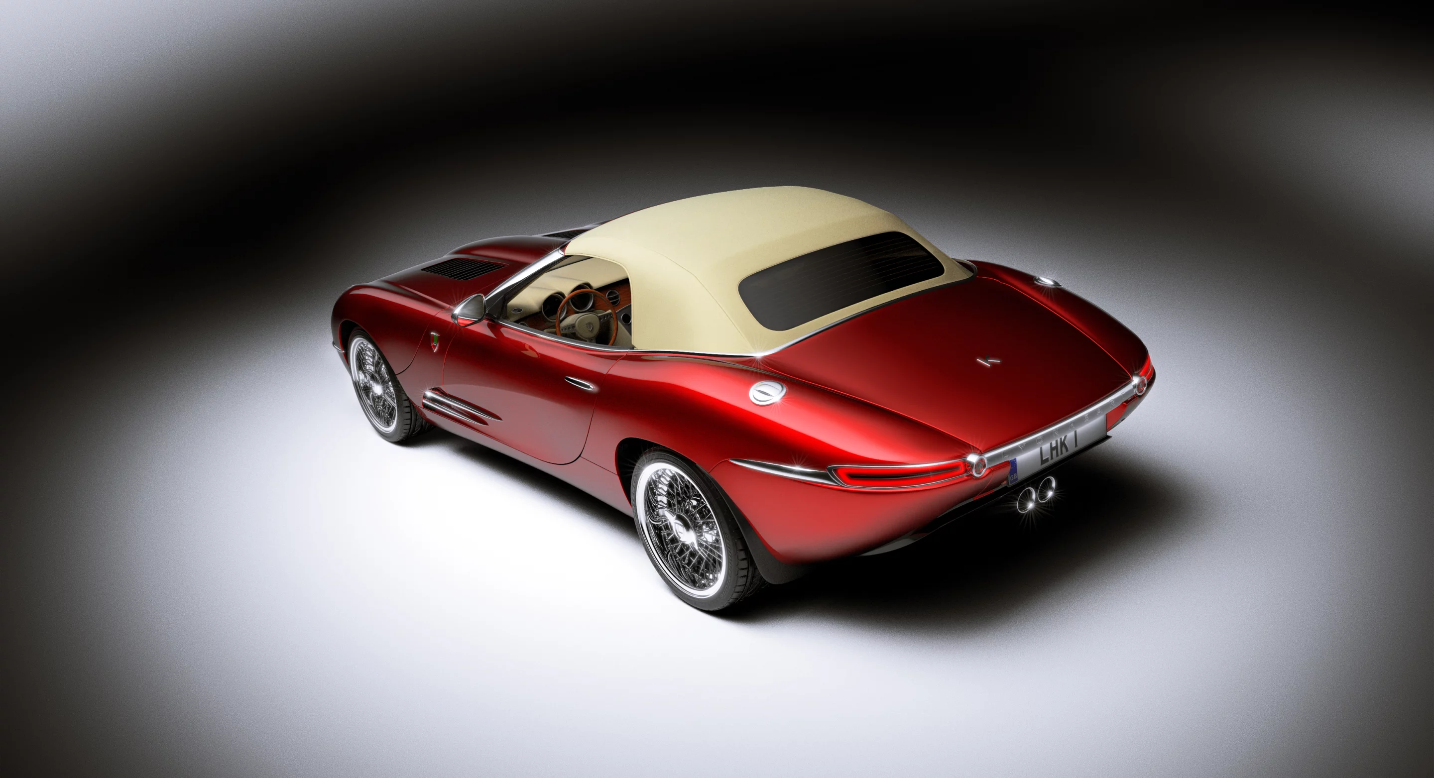 The Lyonheart K Convertible with top up