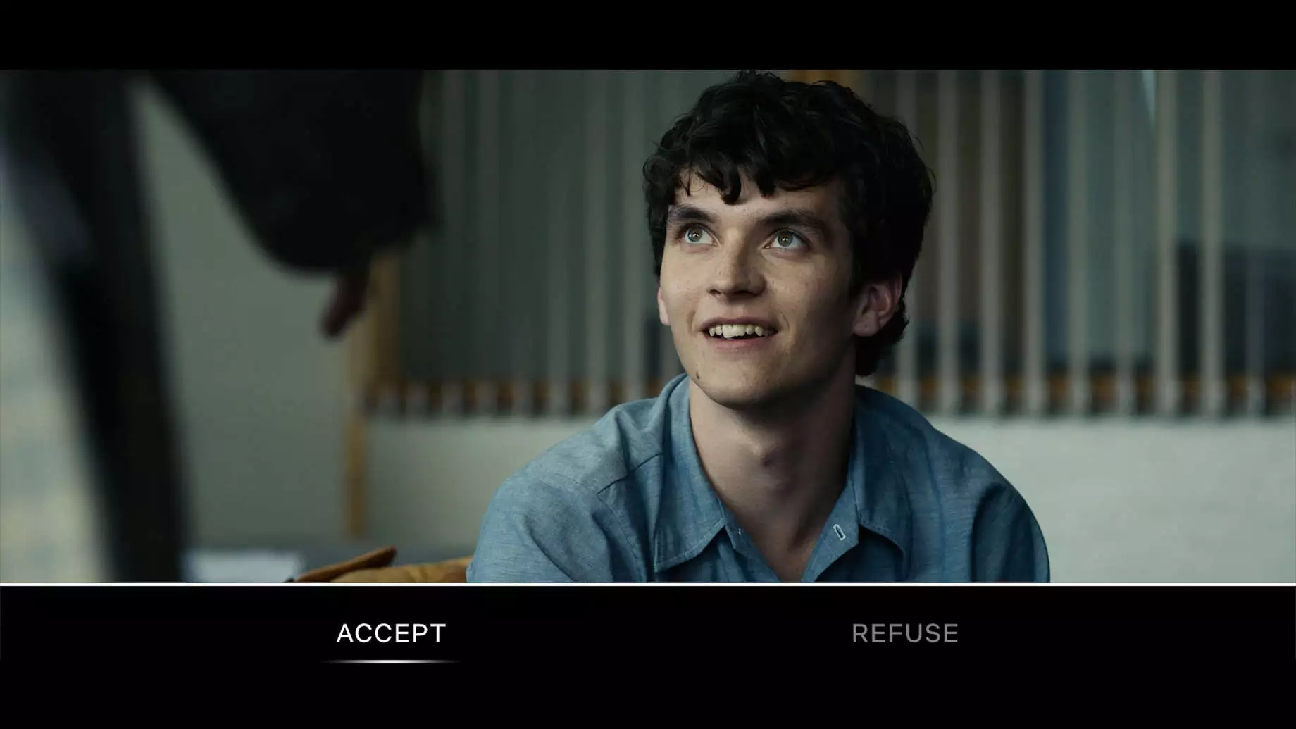 One of the first important choices a viewer makes in Bandersnatch – does the main character accept this job offer or not