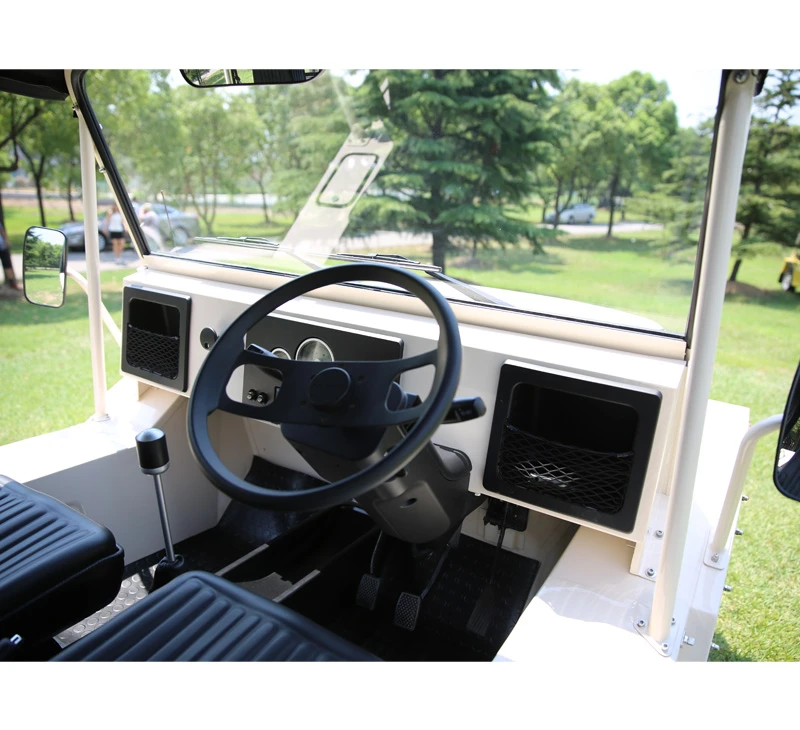 The new Classic Moke comes equipped with a series of upgraded features including a new fuel injected engine; safety design and braking system