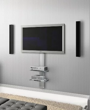 The Atdec Telehook TH-AN-CM is a slim profile cable management solution that reduces visual clutter and holds up to four shelves