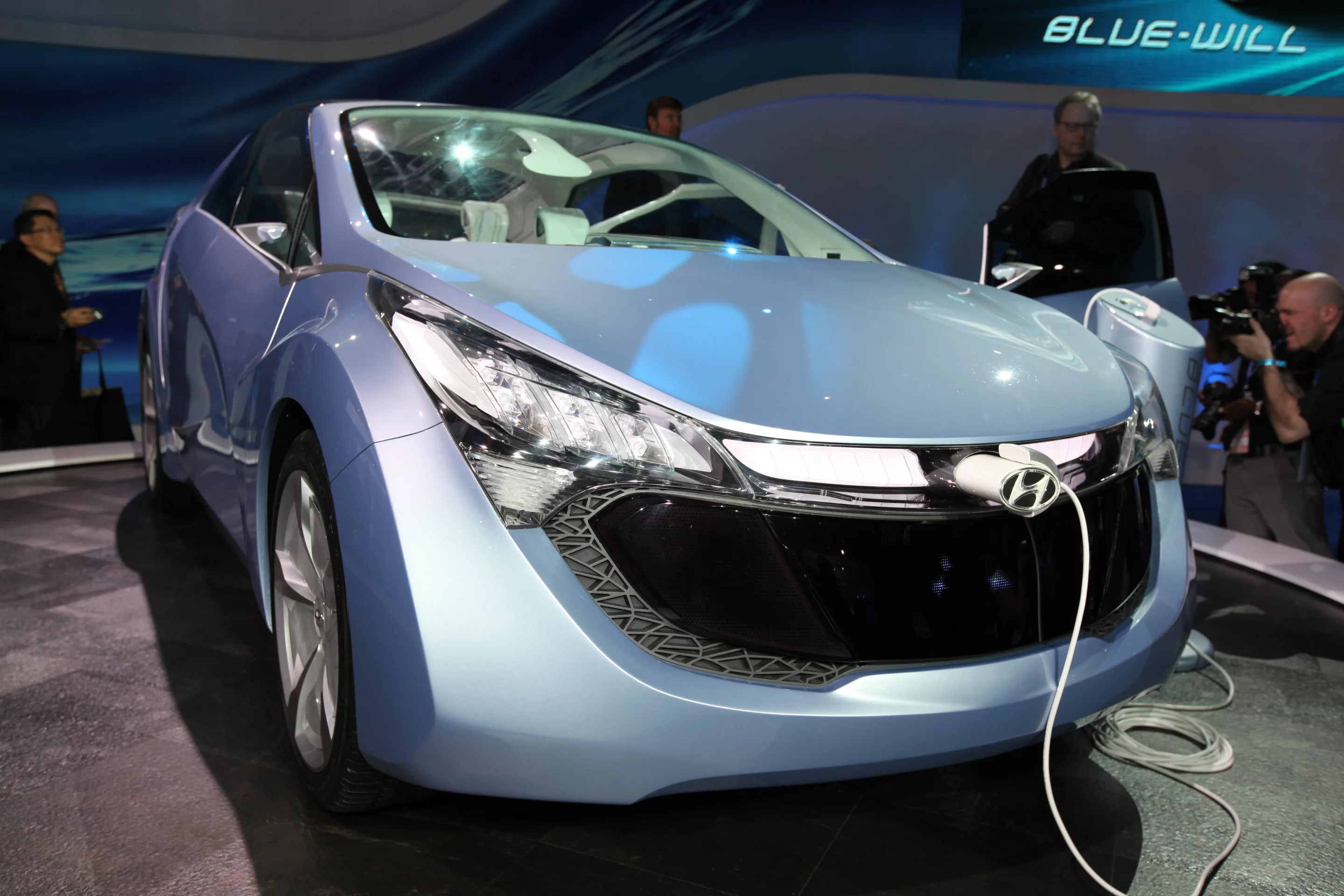 Hyundai's Blue Will plug-in hybrid concept.