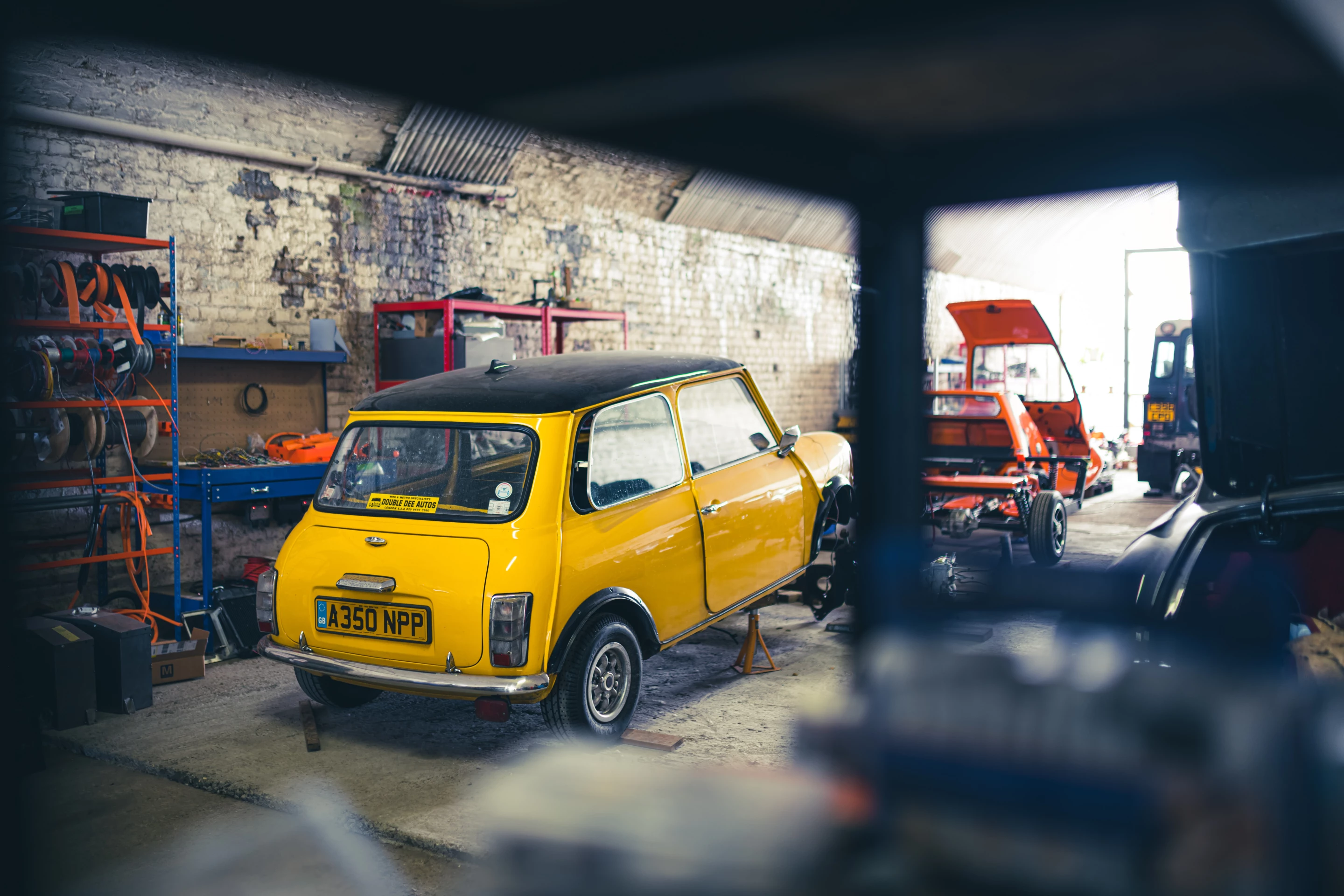The conversion of a classic Mini is estimated to take around six weeks, though there is currently a six month waiting list