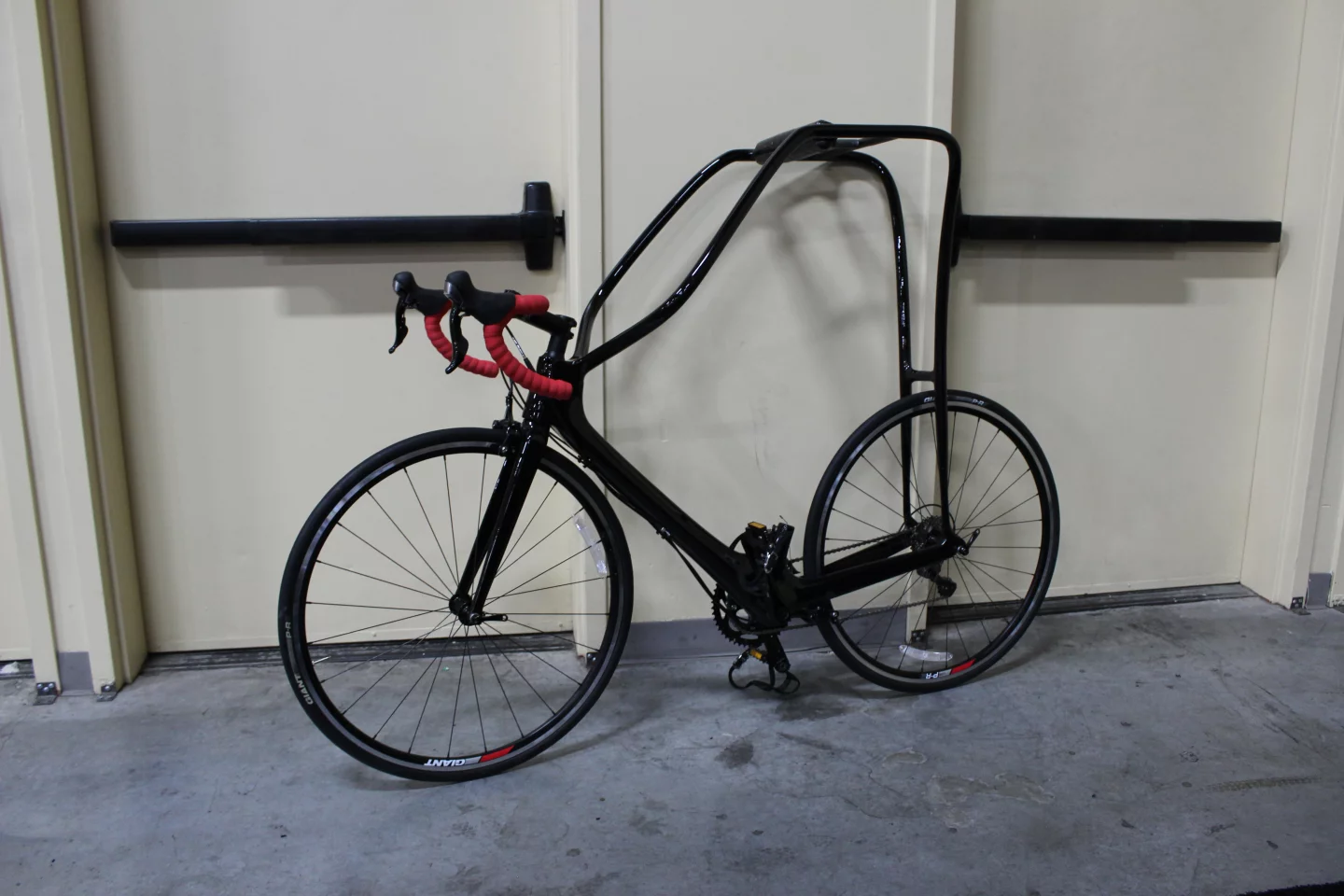 The first production model of the Flying Rider, at Interbike 2014