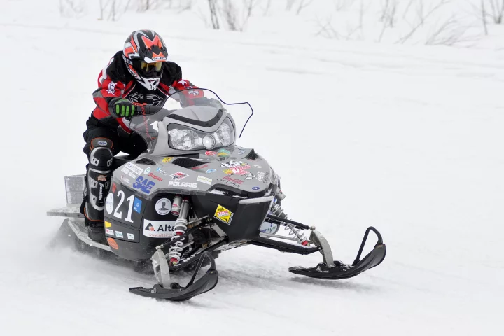 University of Wisconsin - Madison's entry in the 2011 Clean Snowmobile Challenge (Image: MTU KRC)