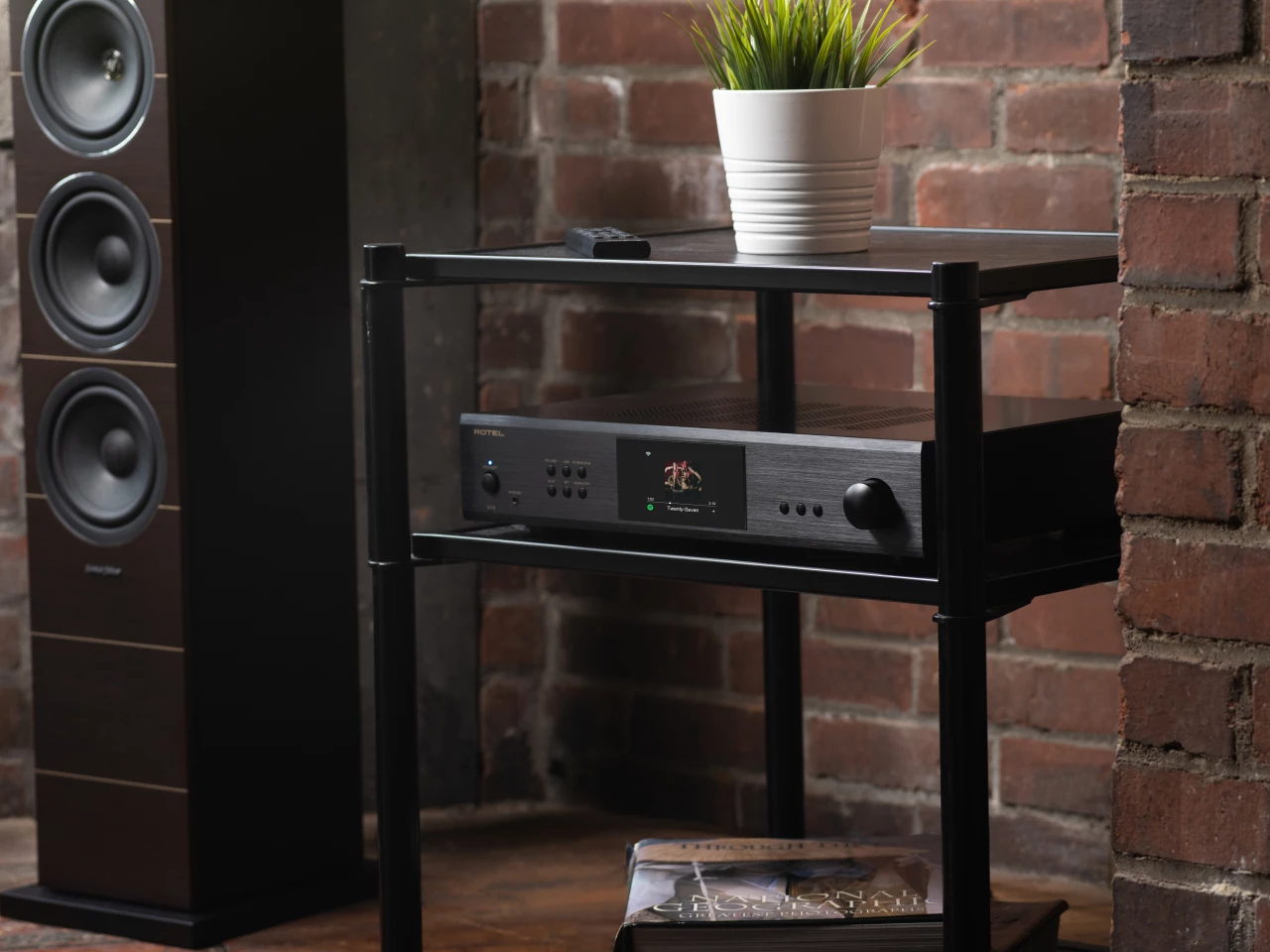 The S14 has Ethernet for wired internet plus dual-band Wi-Fi for wireless, either way users can stream music from services like Spotify and Tidal or tune into internet radio stations