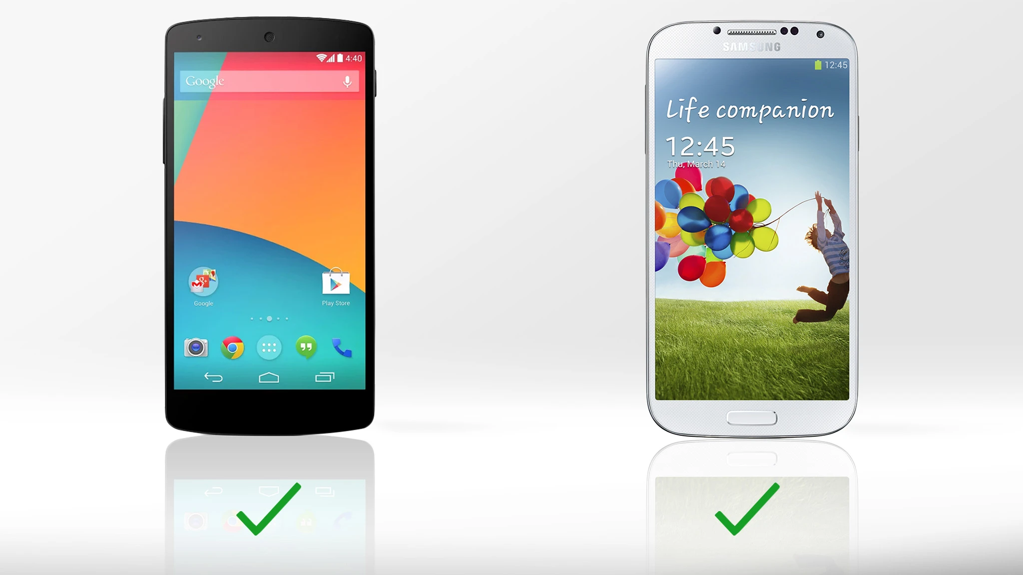 Both phones also have NFC chips