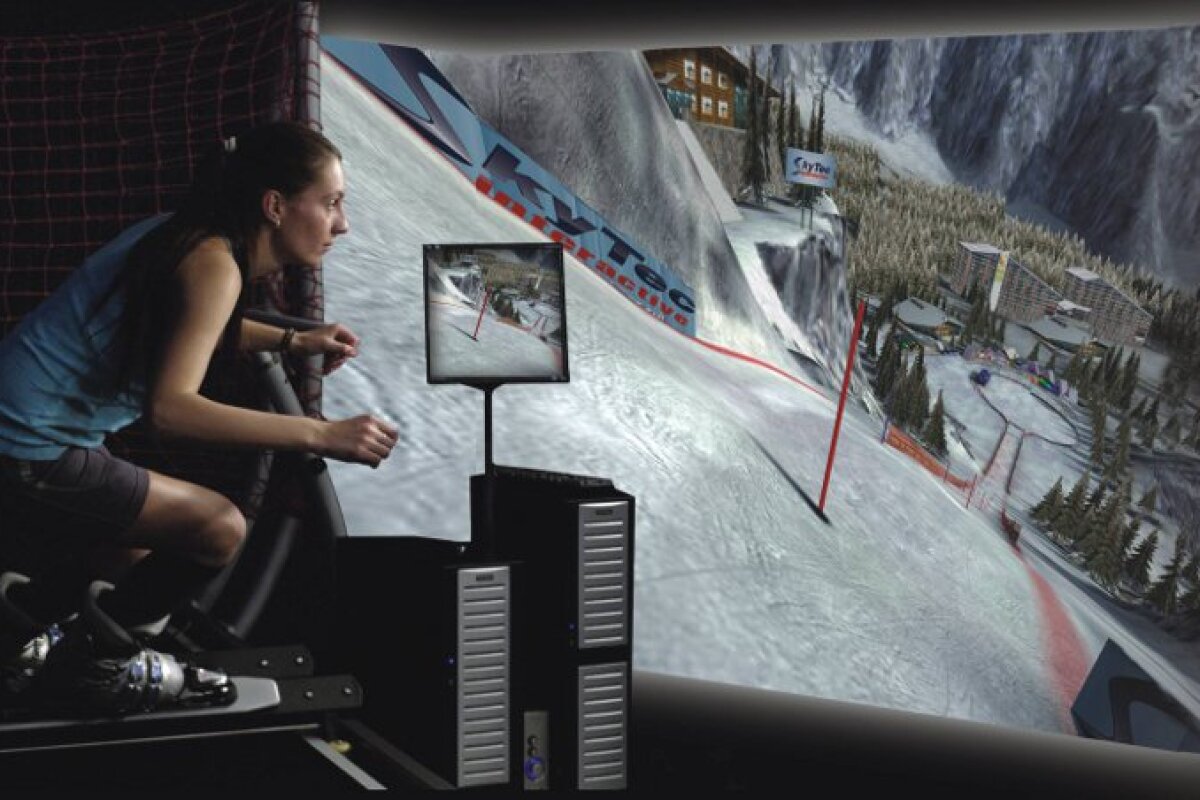 Los Angeles gets a new type of personal training Indoor skiing and