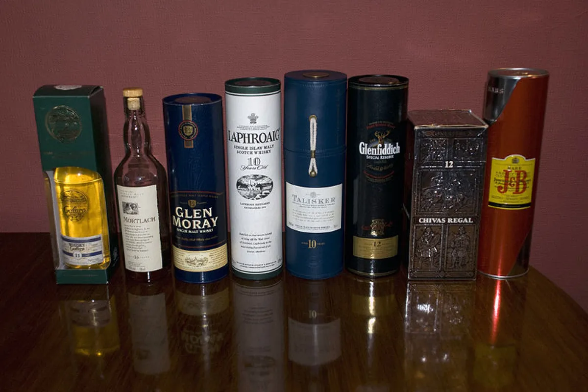 A new system for detecting counterfeit whiskey is simpler and less costly than traditional methods (Photo: Chris huh)