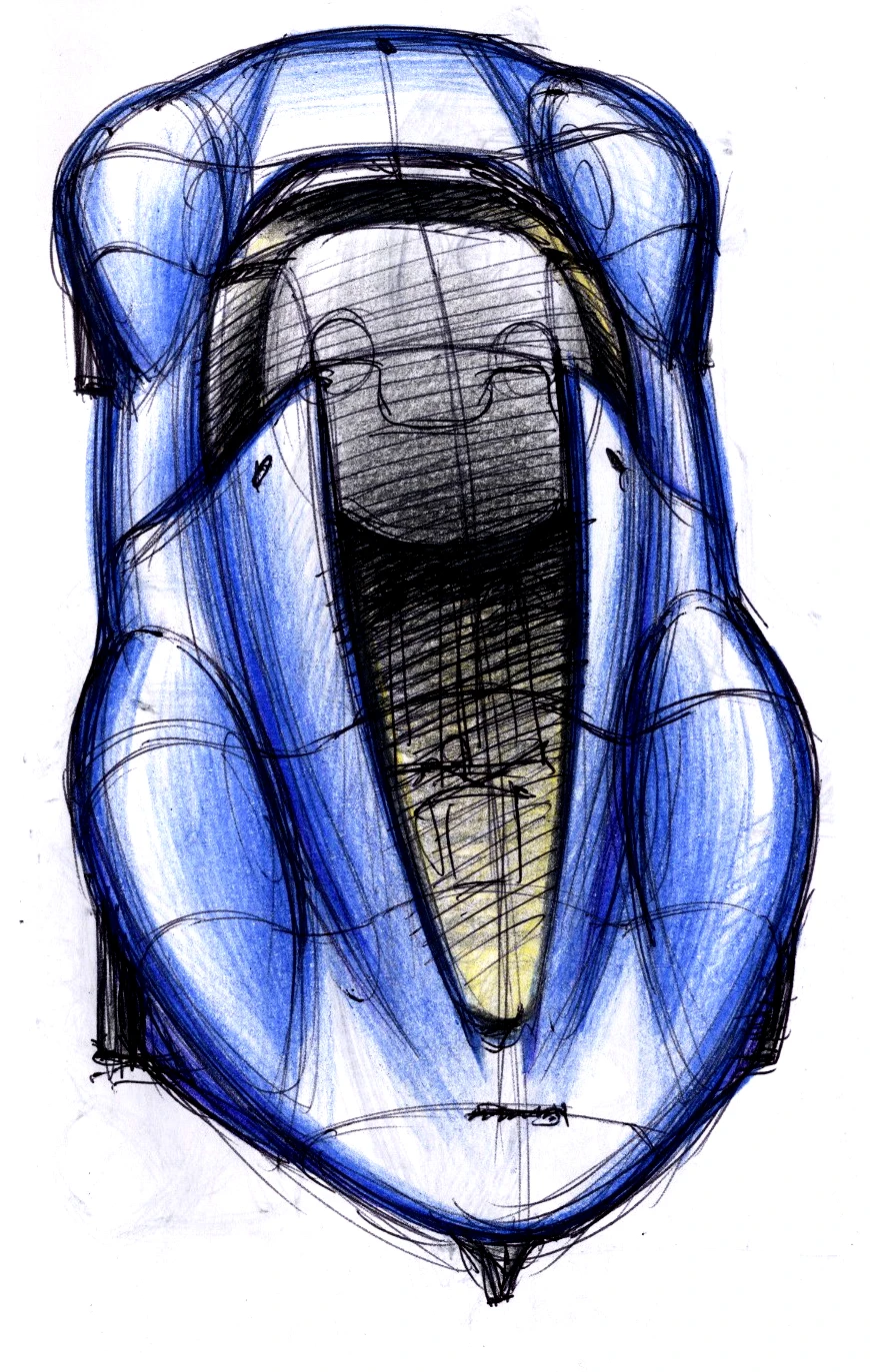 The kode 9 concept - design sketch