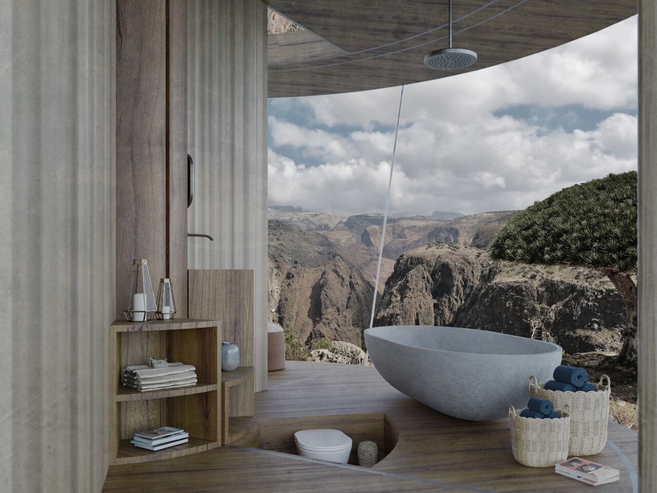 Casa Ojalá would get its electricity from solar panels and feature a rainwater collection system