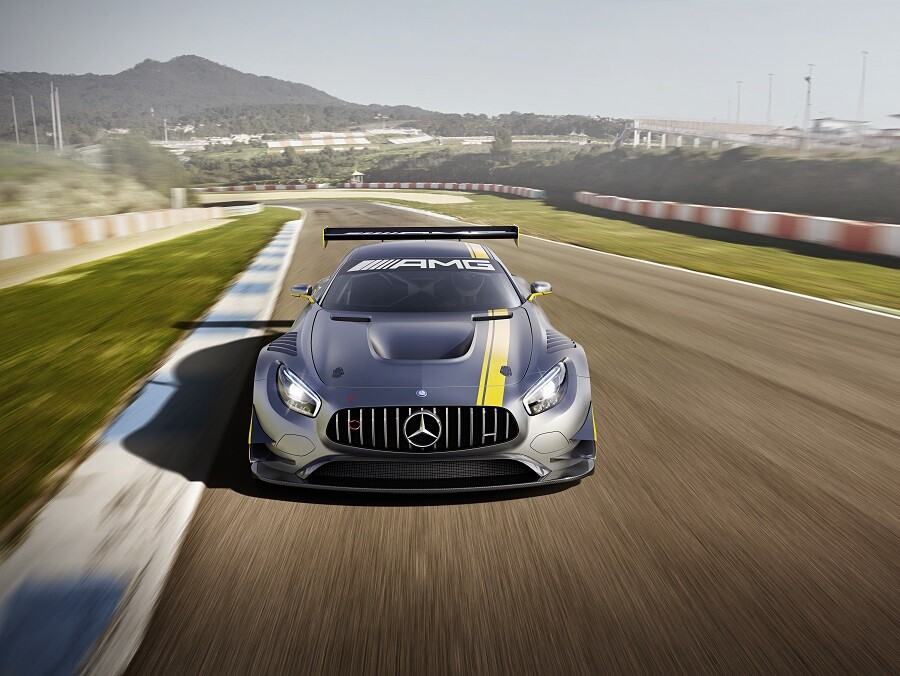 The Mercedes-AMG GT3 is powered by the AMG 6.3-litre V8 engine