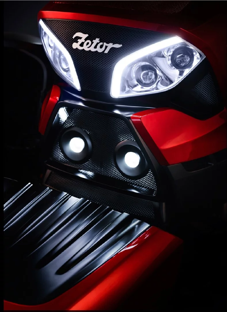Concept Zetor by Pininfarina: headlights on