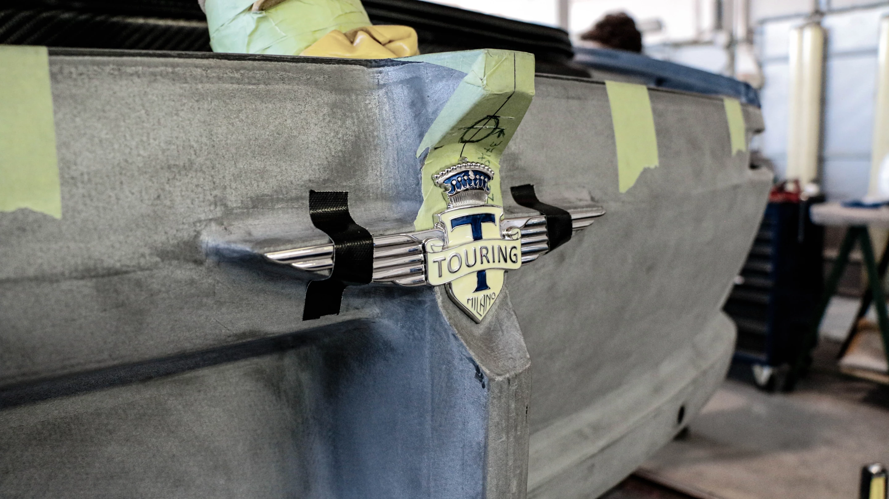 Touring Superleggera Aero 3 in the build