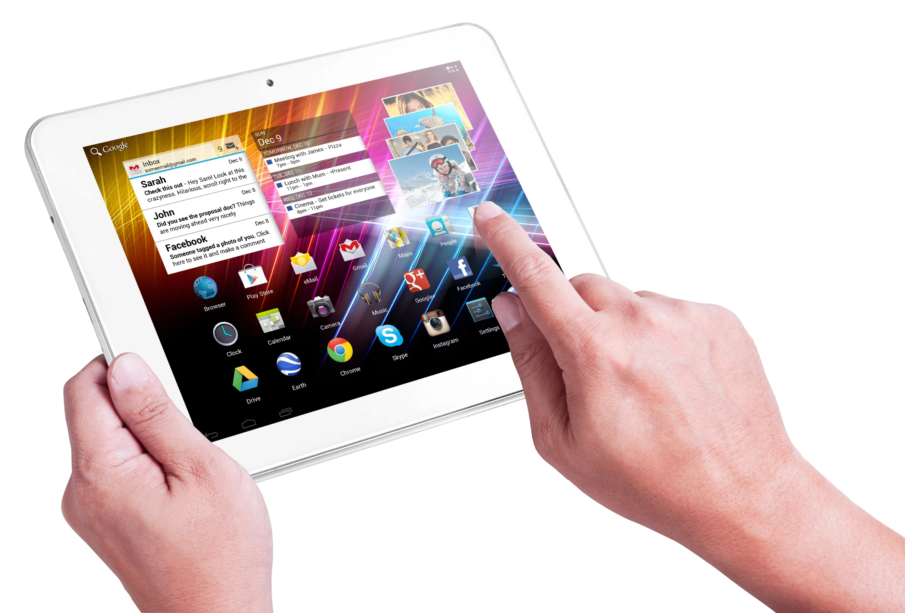 The GTi8 runs on Android 4 (Ice Cream Sandwich), with access to more than 400,000 apps from the Play Store