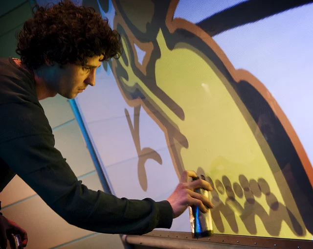 The YrWall Digital Graffiti Wall