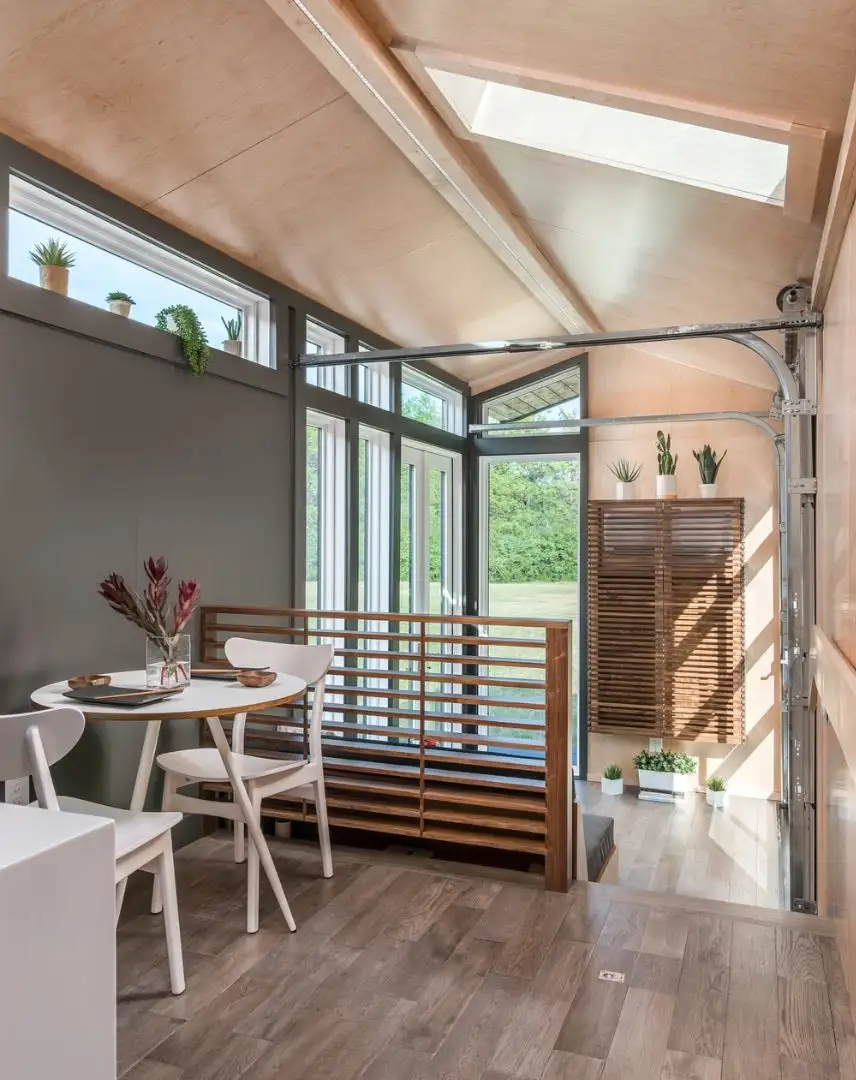 The Orchid Tiny House has a total floorspace of 310 sq ft (28.7 sq m)