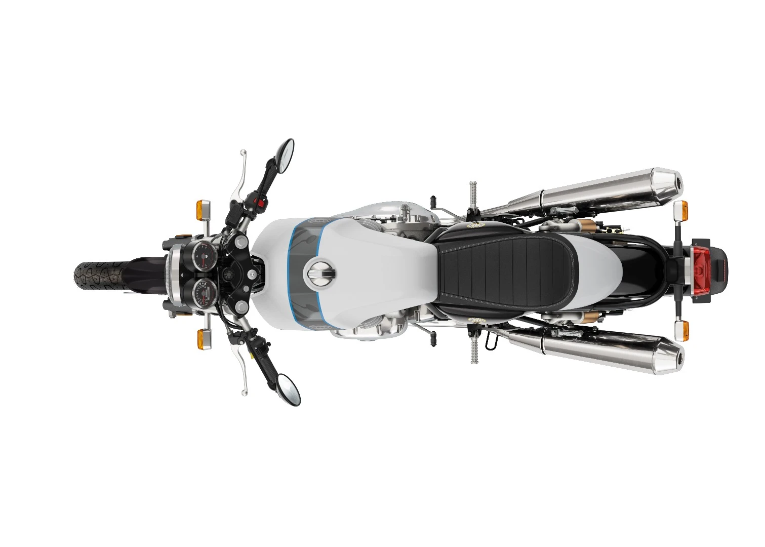 Royal Enfield is also fitting the new engine to the redesigned Continental GT 650