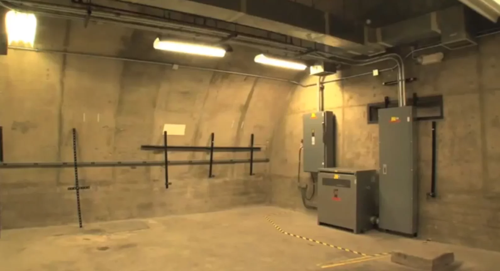 The Tunnel Vault is built into the wall of Los Alamos conayon