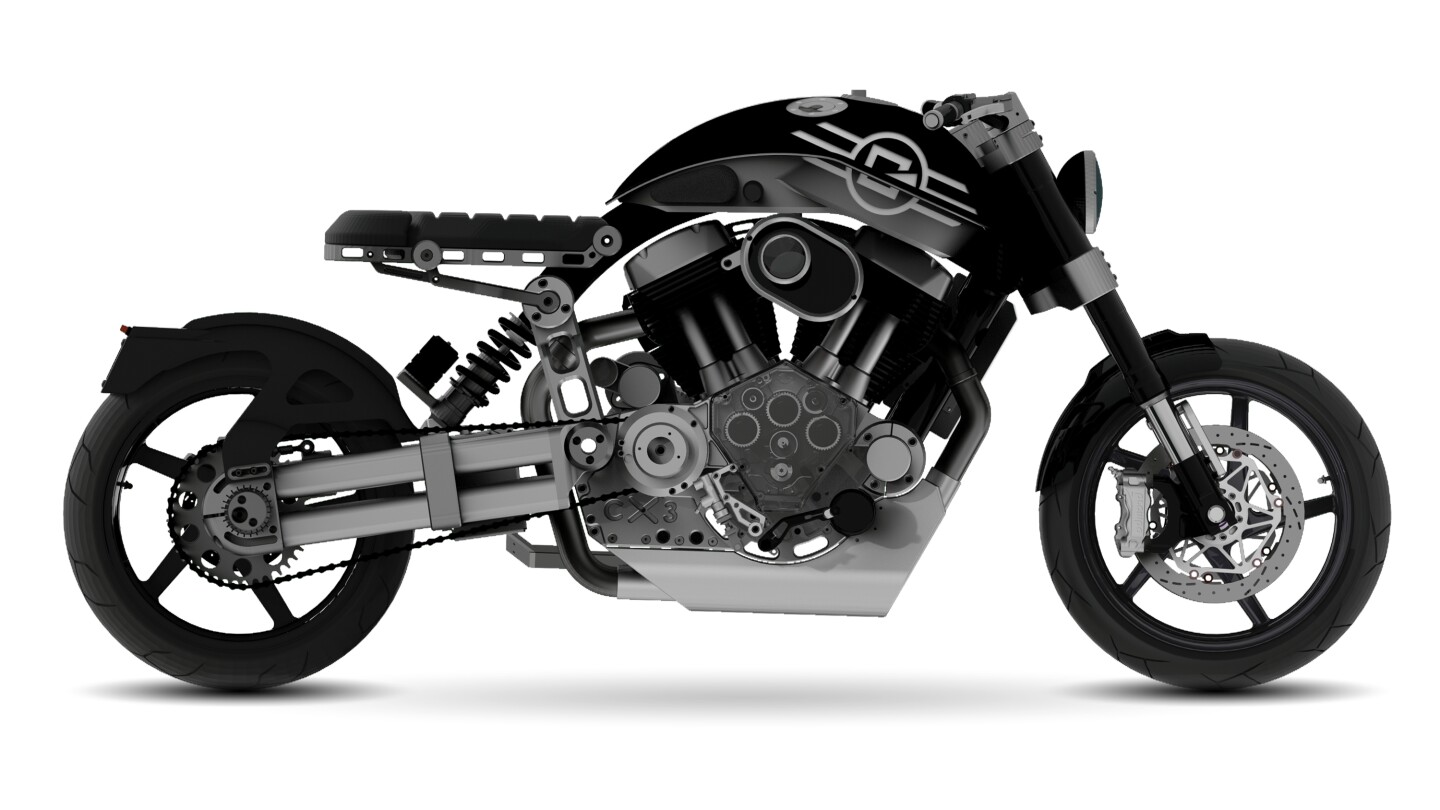 The Confederate C3 X132 Hellcat: Roadster series