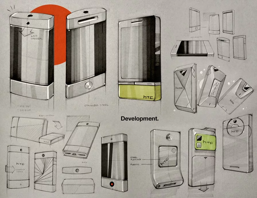 Development sketches
