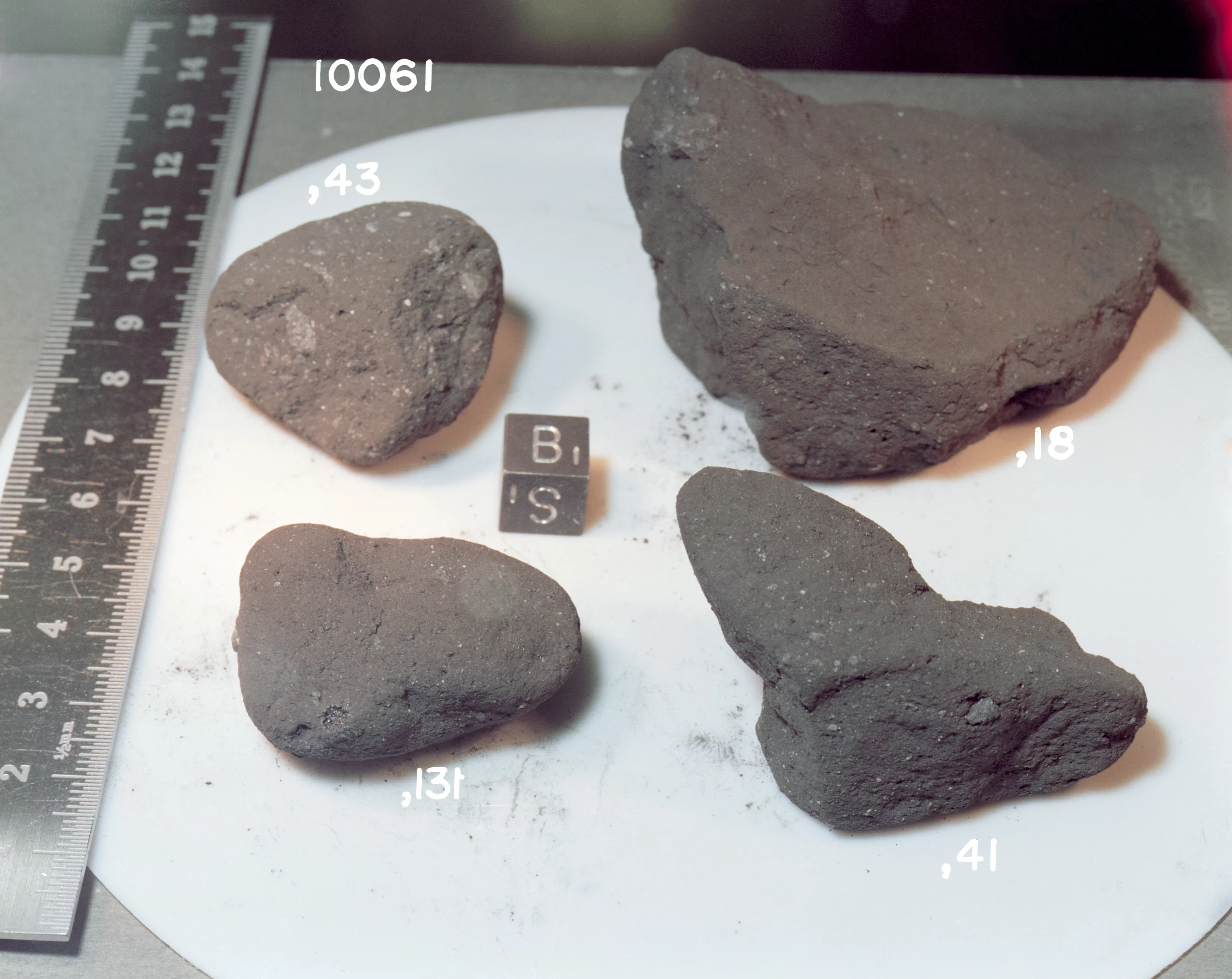 Moon rocks returned by Apollo 11