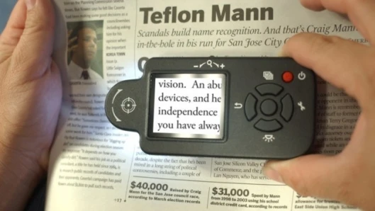 Clarity's i-vu digital magnifier