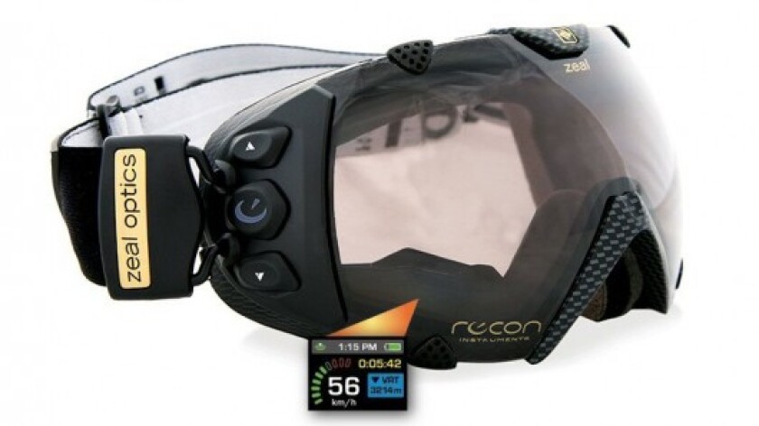 Transend: World first GPS goggles with head mounted display