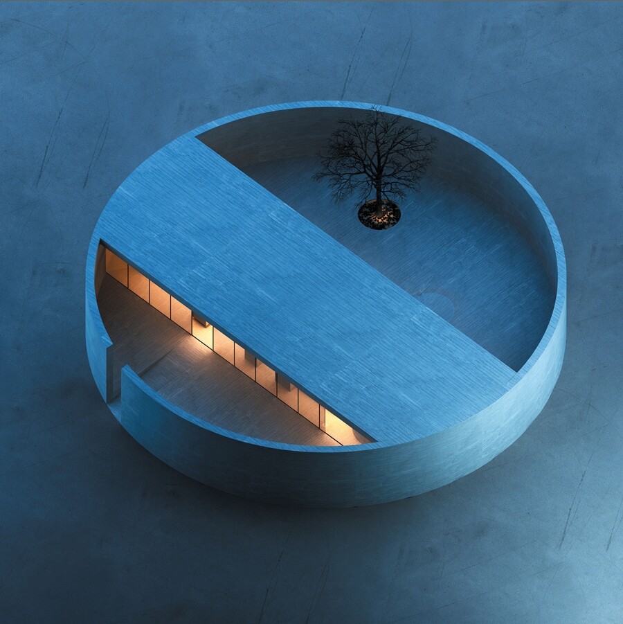 Best Future Building of the Year - Drawing Board: MZ Architects, The Ring House, Riyadh, Saudi Arabia
