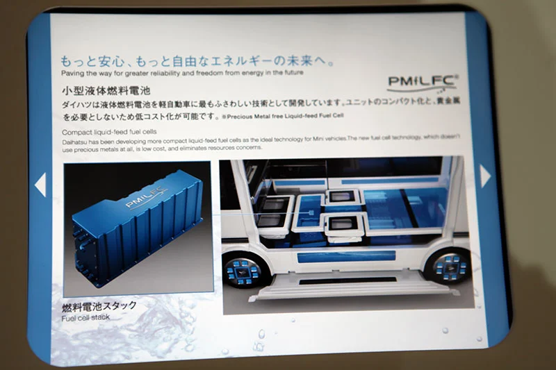 Daihatsu screen presentation
