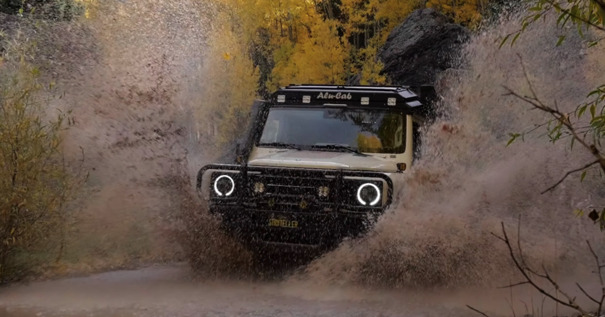 Ingeniously prepped pop-up 4x4 camper wagon knows no bounds