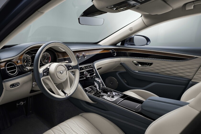 Luxury interior looks suitably spectacular