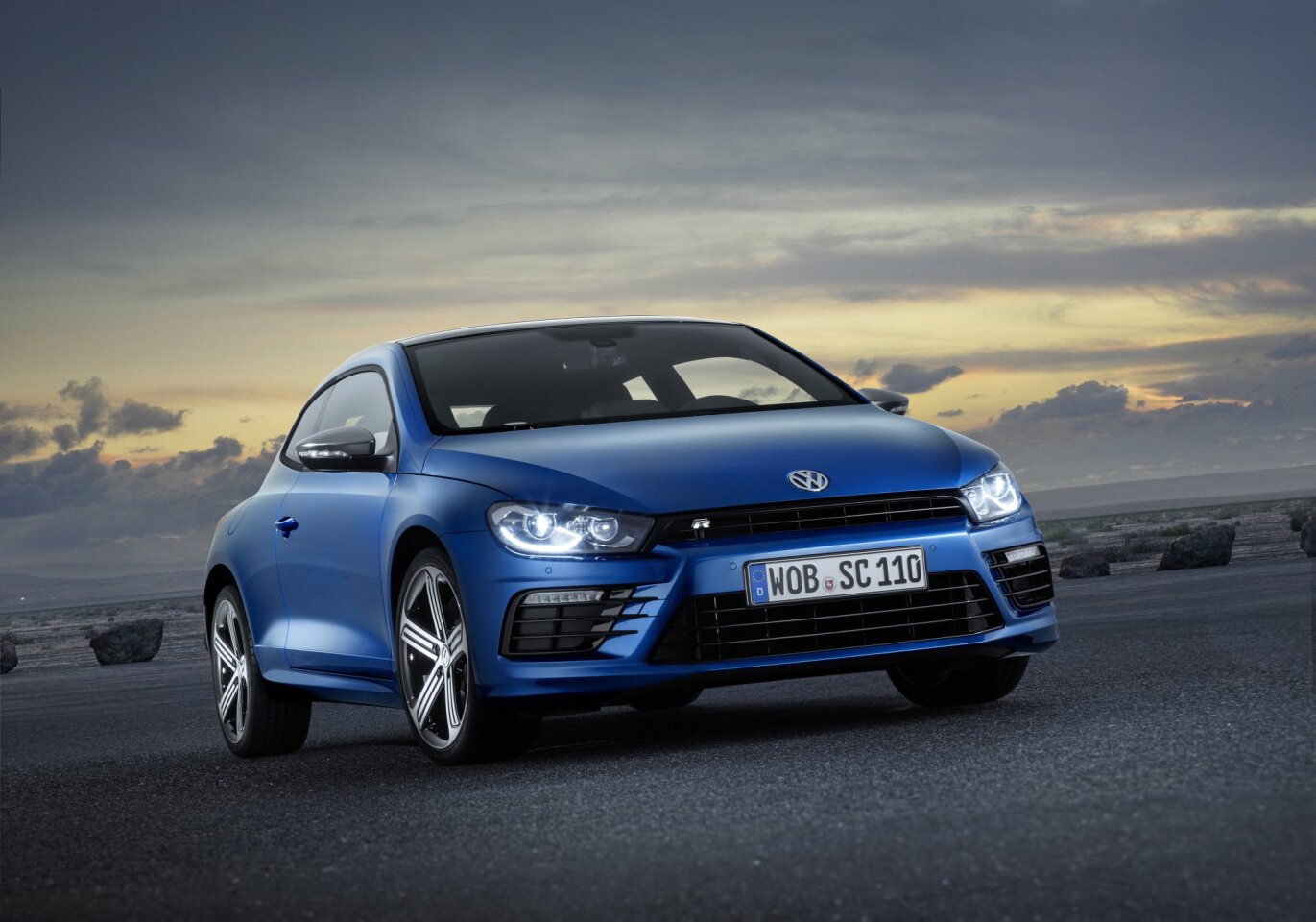 VW has updated the Scirocco's front and rear bumpers