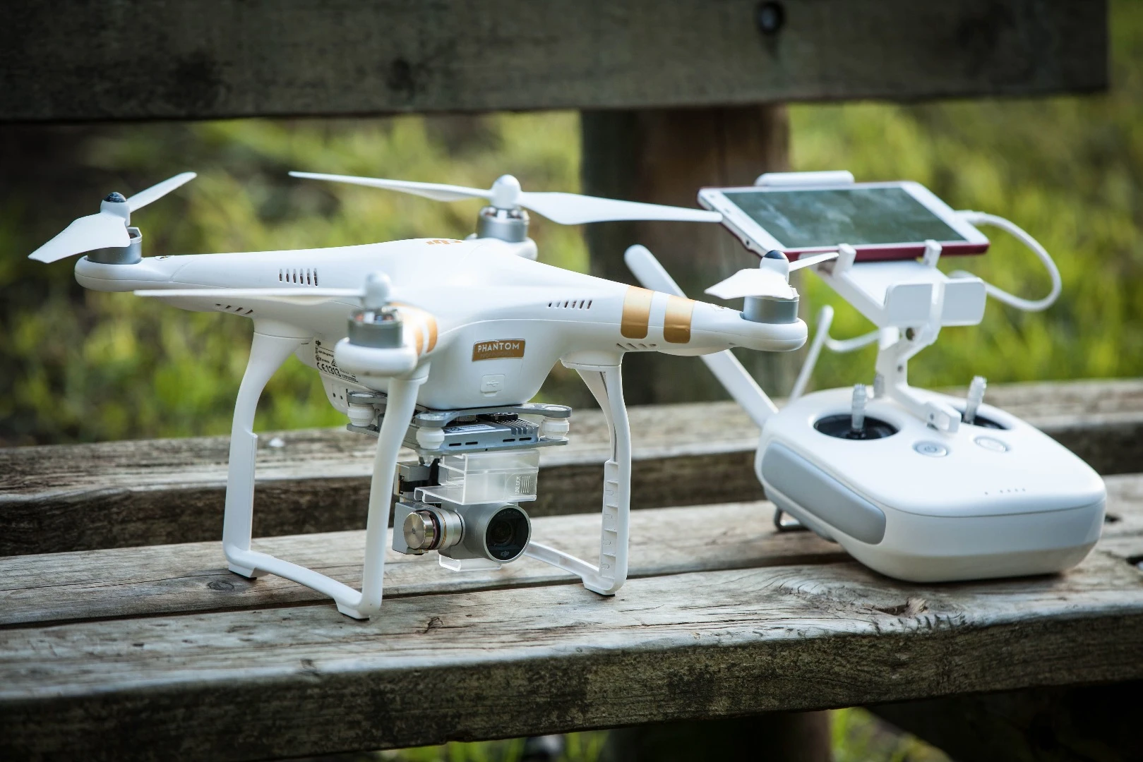 DJI's Phantom 3 Professional - a huge upgrade from the Phantom 2 Vision+