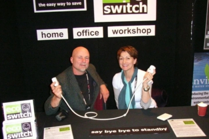 The eco-switch is a simple and inexpensive energy-saving device that lets you relocate the power point switch to a more convenient spot