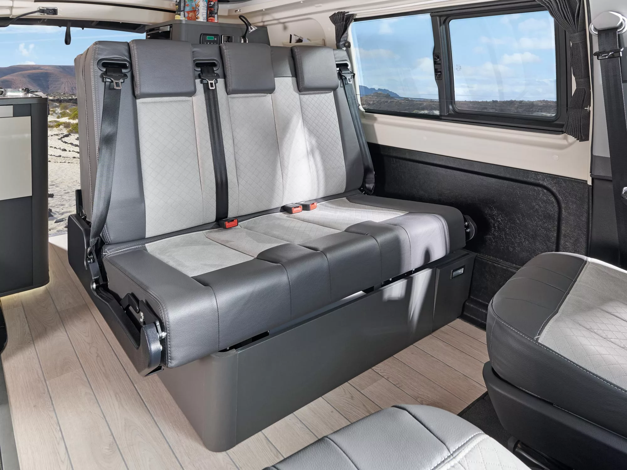 Unlike other Kepler models, the Kepler Five has a three-seat rear bench to seat a total of five people during driving