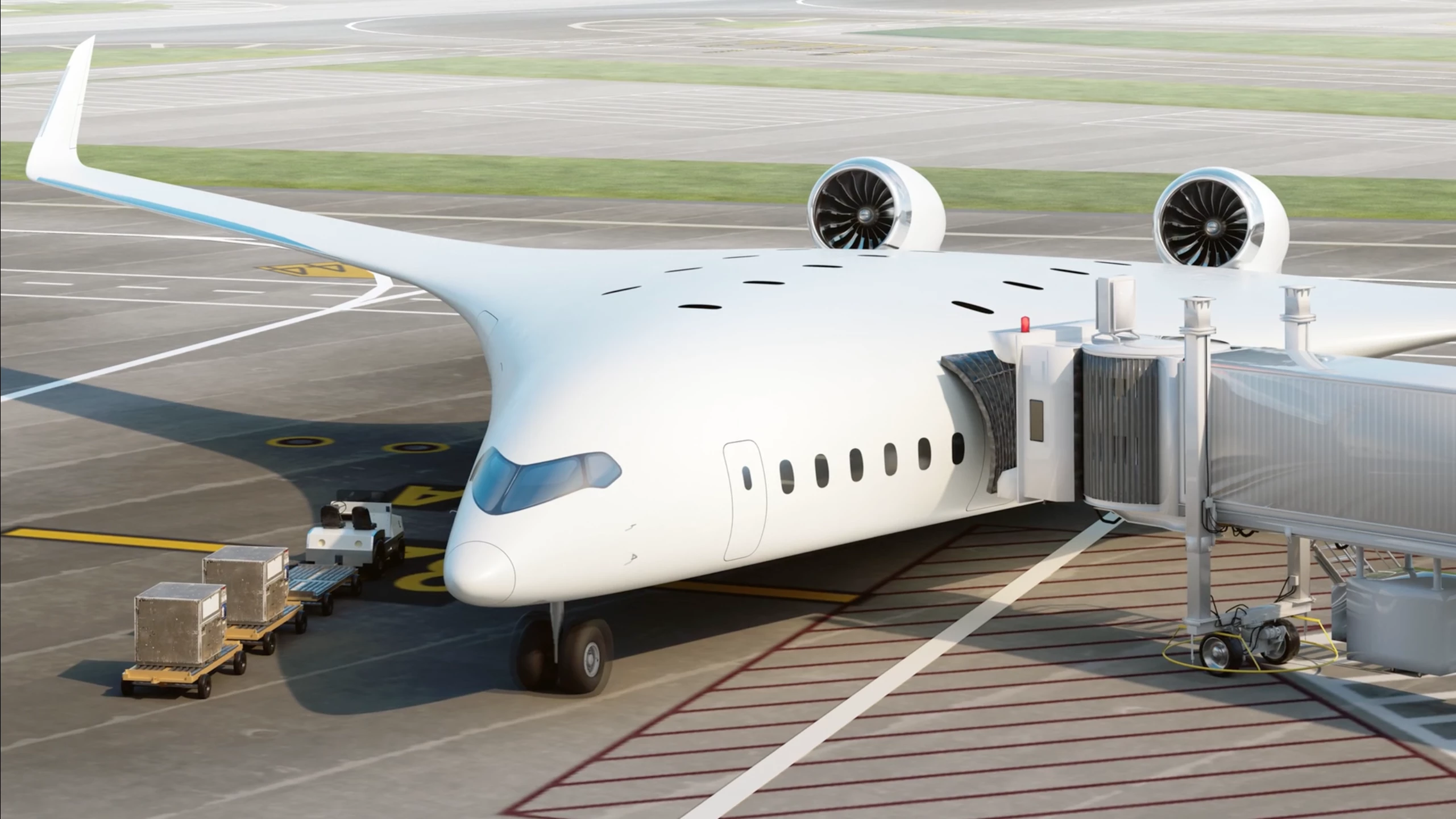 While its wingspan would be larger than a 767, JetZero says the A-5 will be capable of operating at any airport that can handle an A330