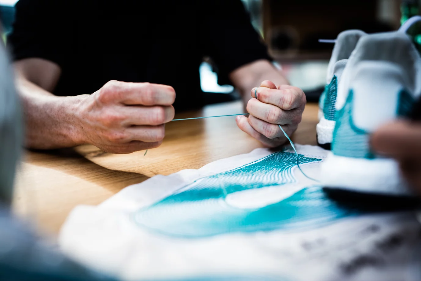 The Adidas x Parley is said to be one of a number of products that Adidas is now able to produce using Parley Ocean Plastic