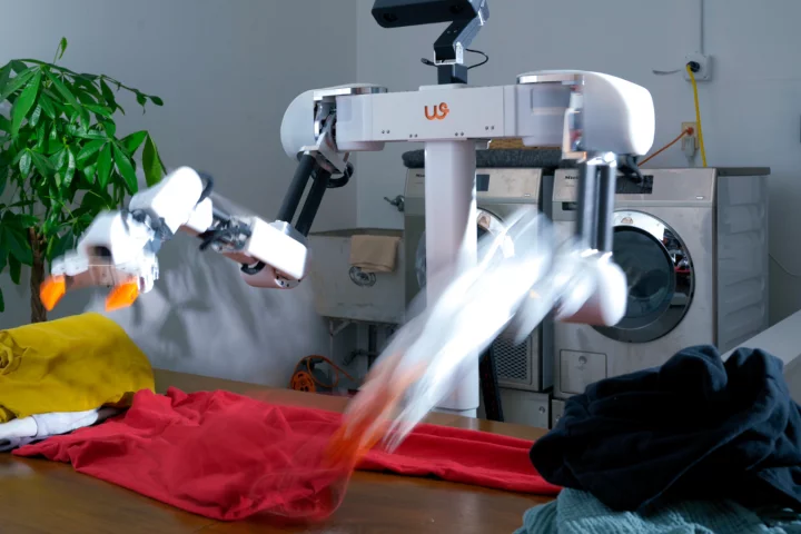 Laundry-Folding Robot Needs a Helping Hand