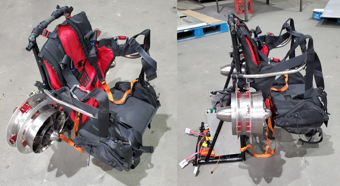 A lightweight and compact paramotor that fits in a car with zero breakdown