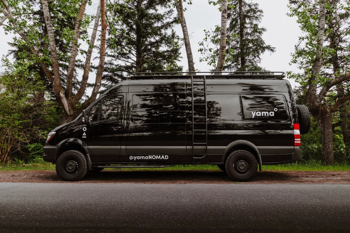 Yama Nomad has recently converted a 2018 four-wheel-drive Mercedes Benz Sprinter into a stunning mobile home