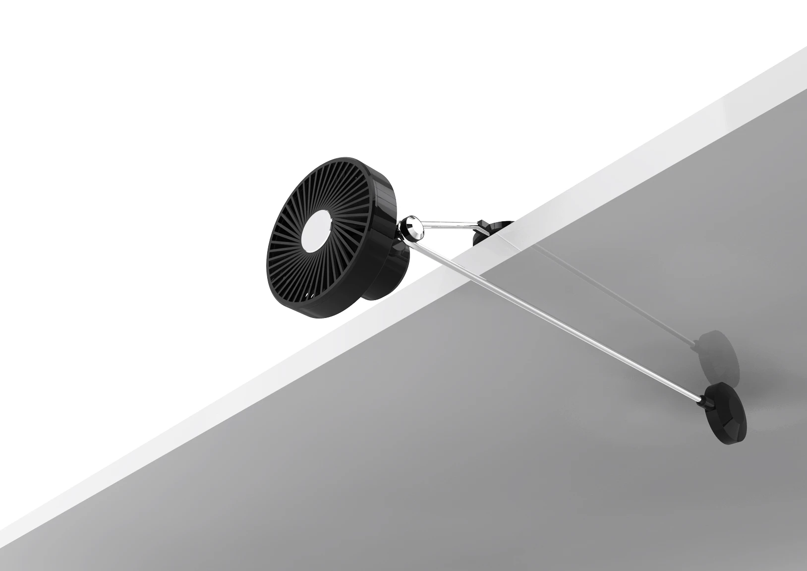 Rovey can be easily positioned on a shelf