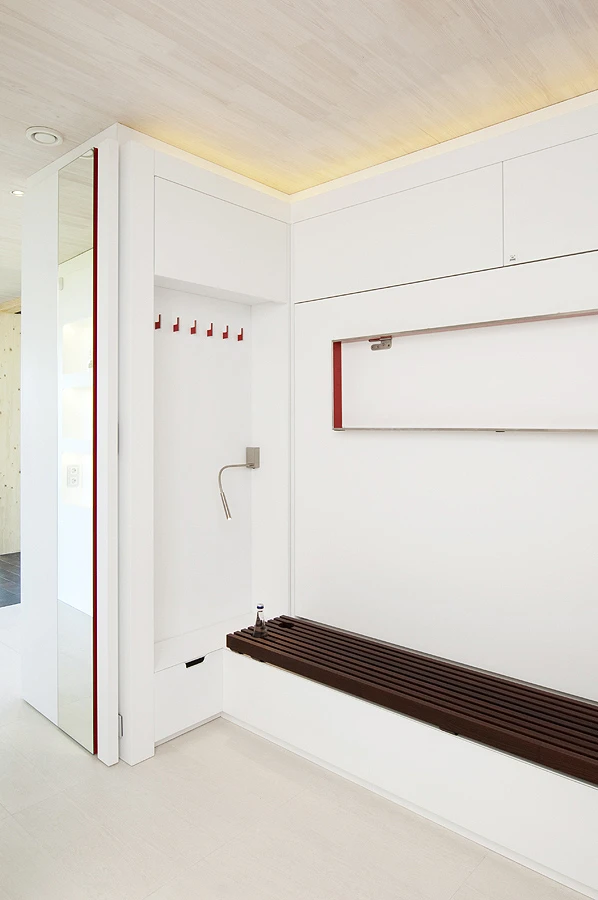 The house is constructed primarily from wood (Photo: Architect 11)