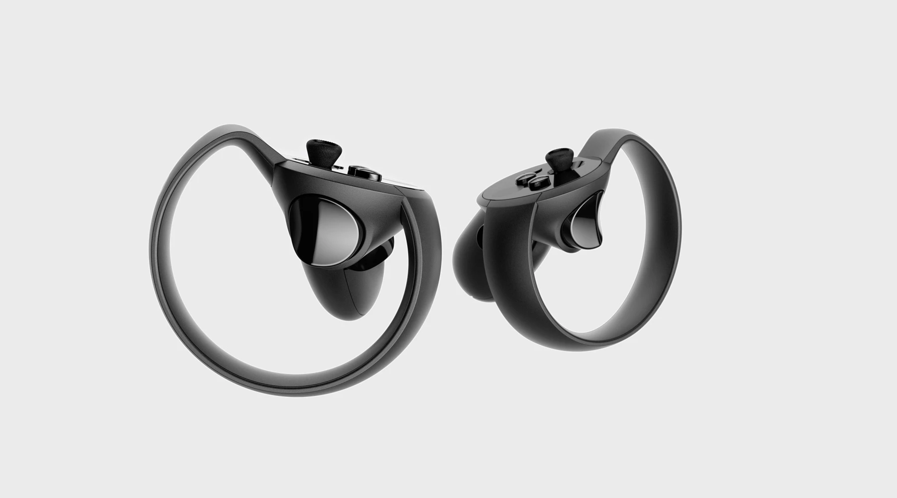 The Oculus Touch controllers, which give you hands inside Facebook's VR