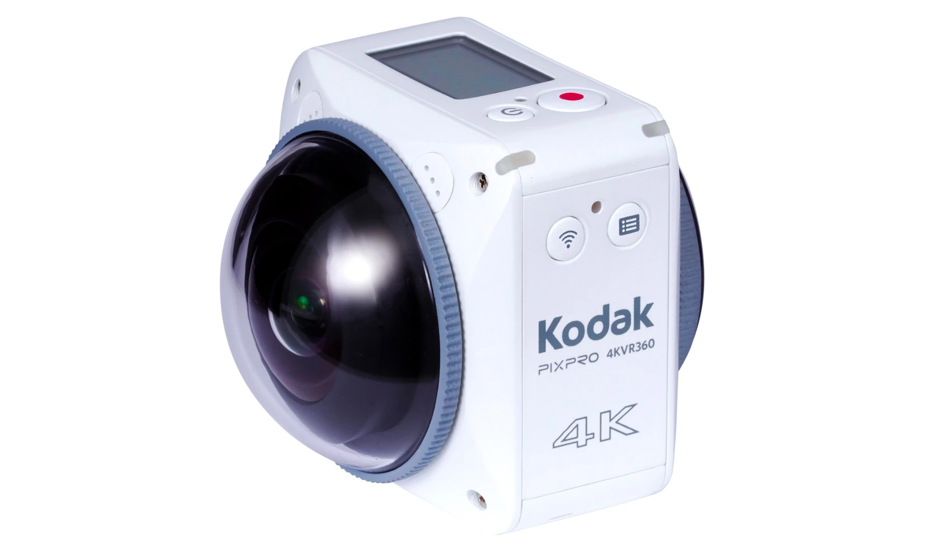 The Kodak PixPro 4KVR360 features dual 20-megapixel sensors