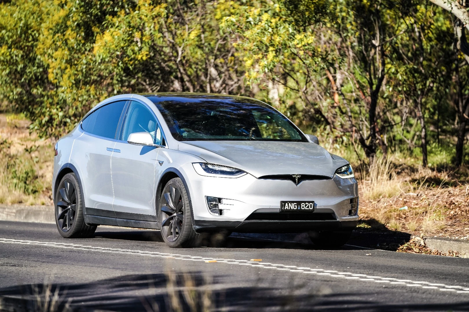 The Model X is seriously quick for a four-wheel drive